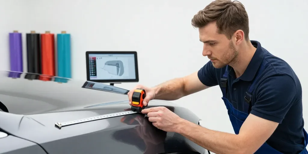 Combien de mètre de covering : le calcul idéal pour votre voiture ?