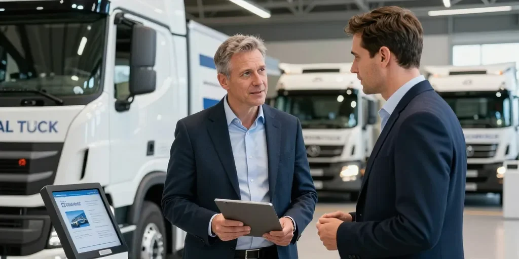Daimler Truck Retail Saint-Denis : stratégie d'achat B2B et territoire de conquête pour flottes franciliennes