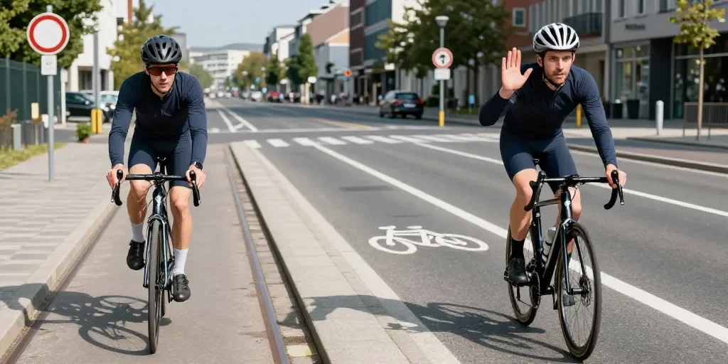 Différence entre piste et bande cyclable : les règles de circulation