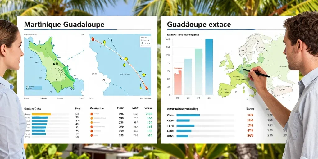 Martinique vs Guadeloupe : l'analyse chiffrée qui tranche le débat entre ces deux destinations caribéennes