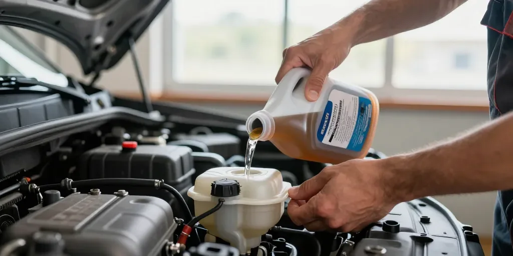 Où mettre le liquide de refroidissement : les erreurs qui coûtent cher et comment les éviter