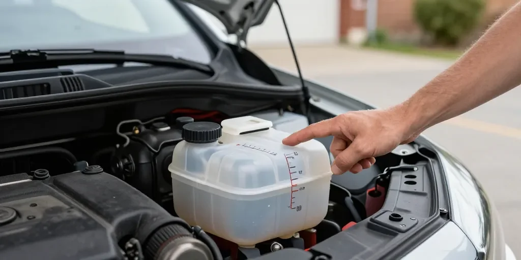 Où se trouve le liquide de refroidissement : Le vase d'expansion est-il accessible ?