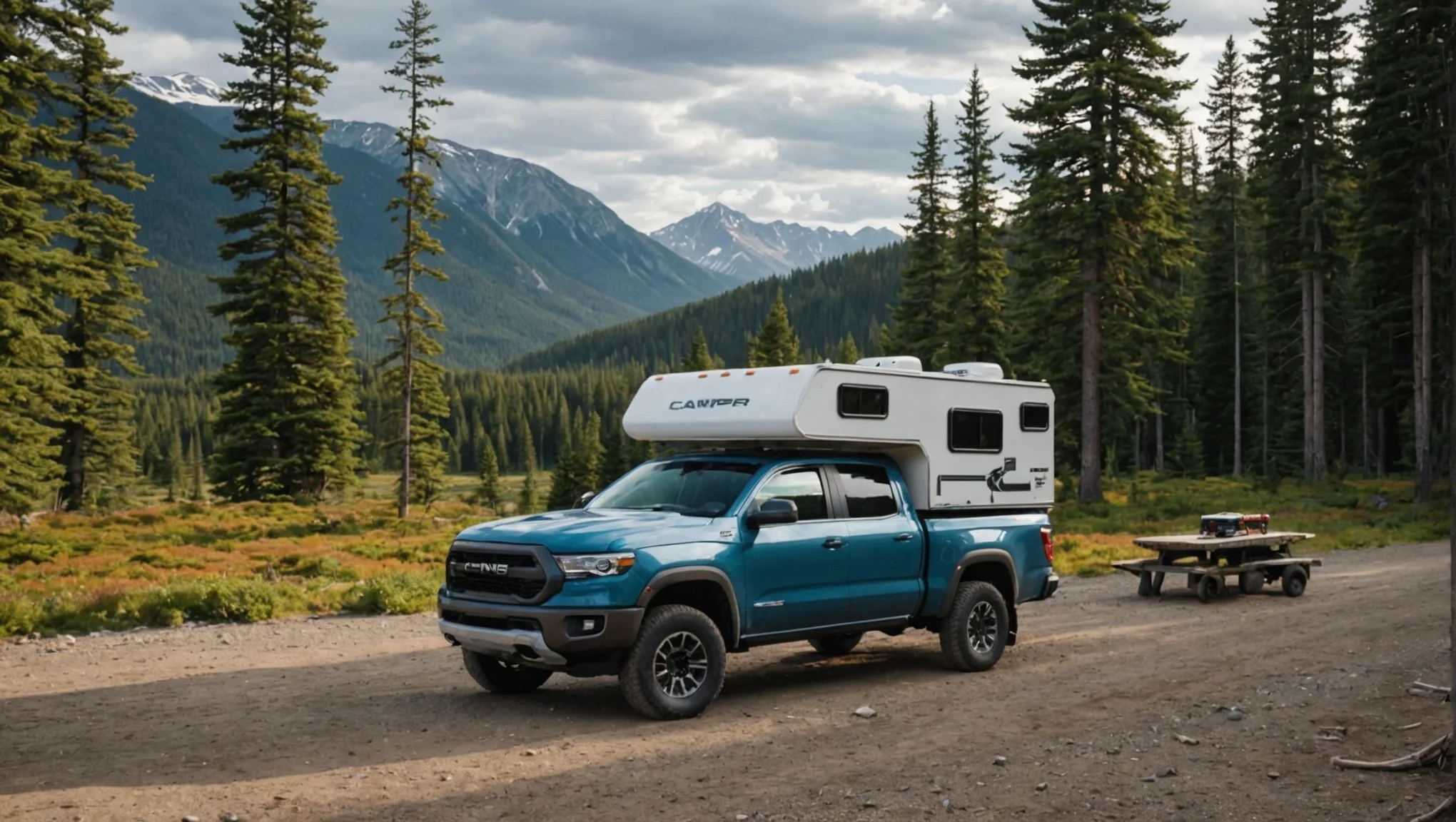 Utiliser un Pick-Up avec Cellule Amovible pour des Aventures en Camping-Car